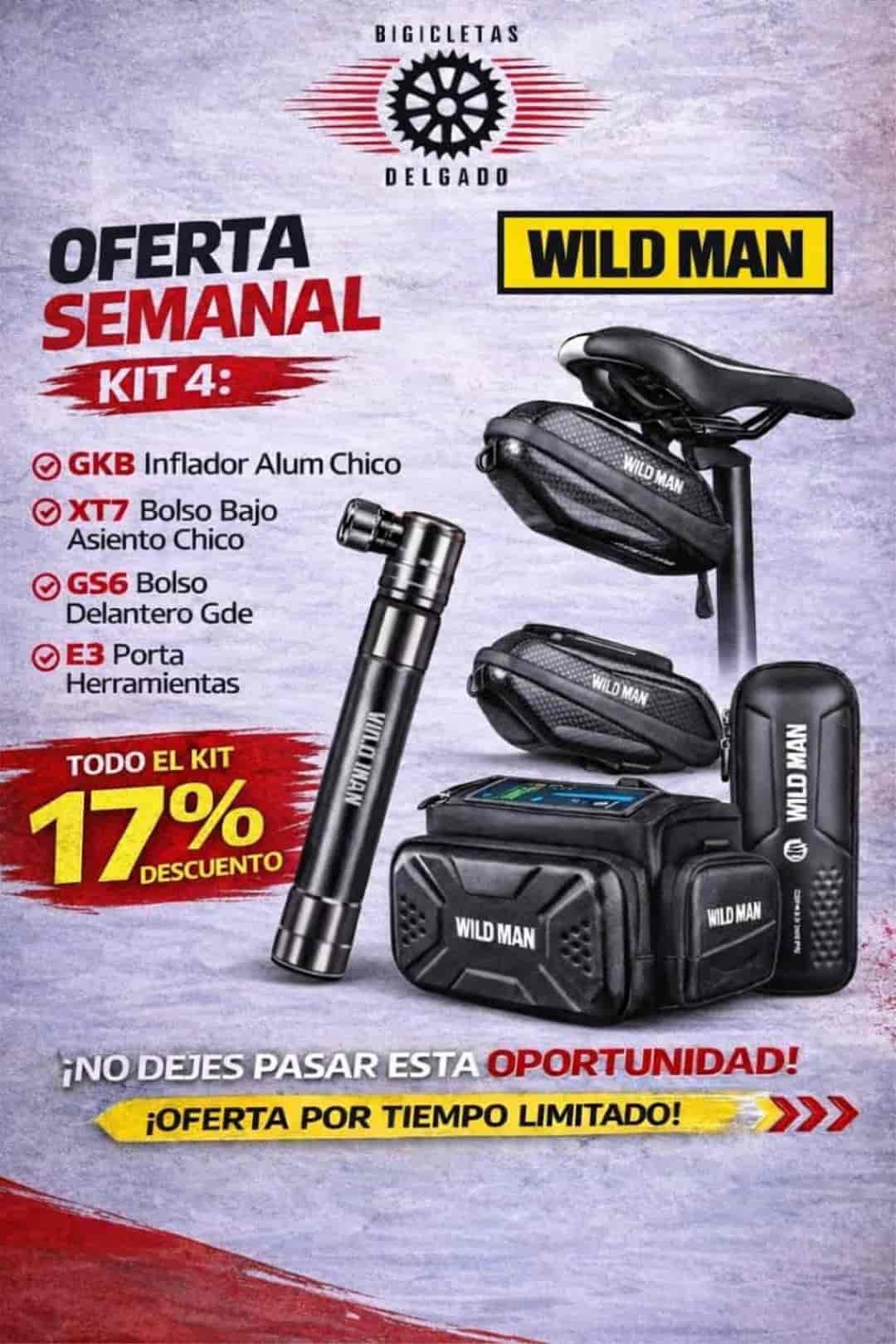 KIT 4 WILD MAN